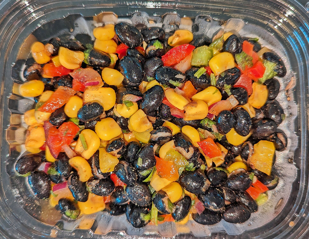 bean and corn salad, with peppers etc. - san francisco