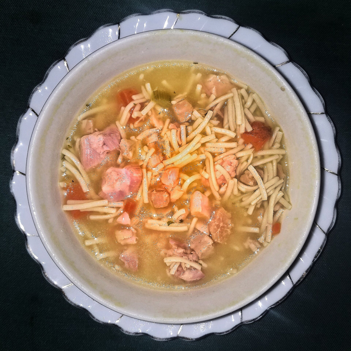 turkey noodle soup with carrots - massachusetts